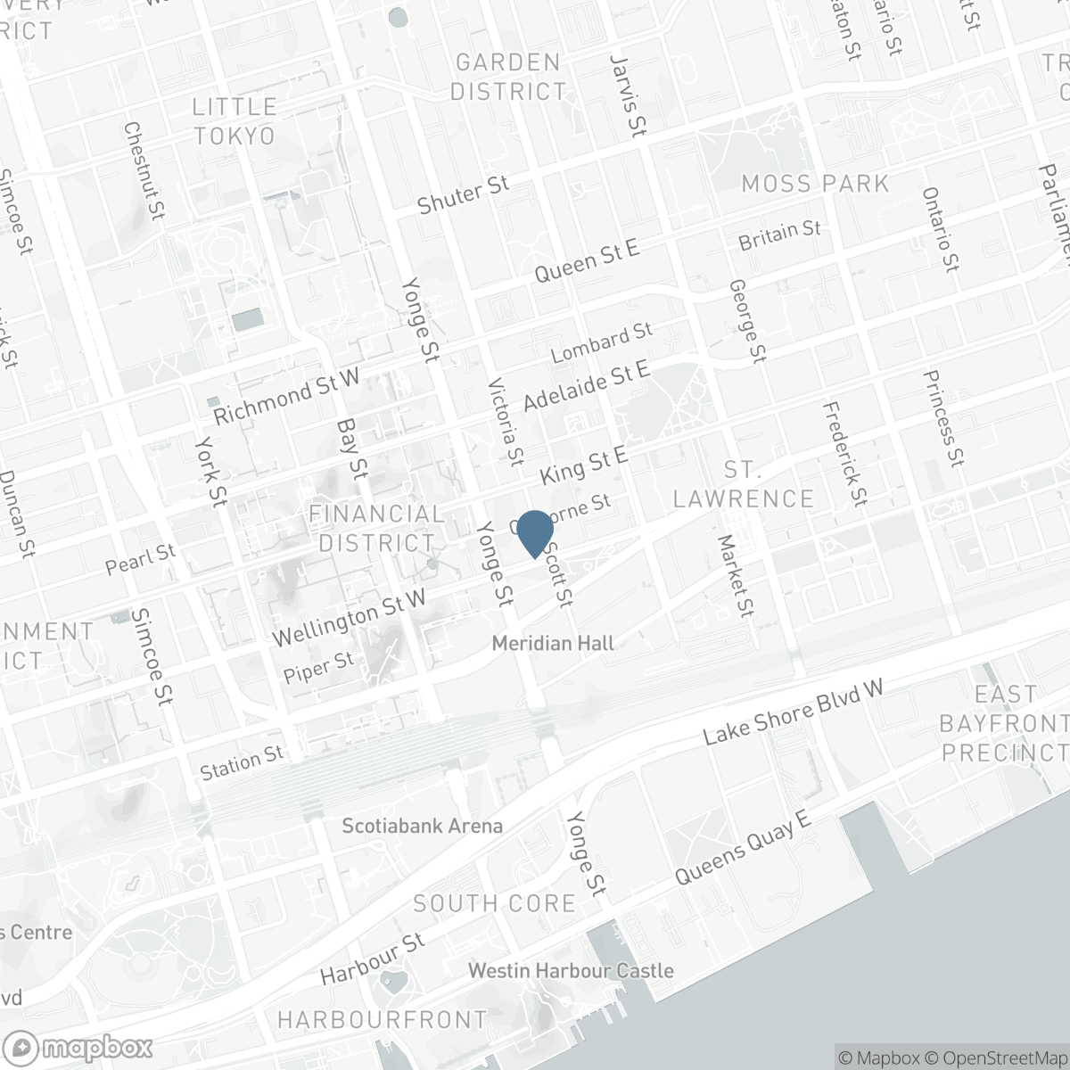 1609 - 88 SCOTT STREET, Toronto, Ontario M5E 0A9